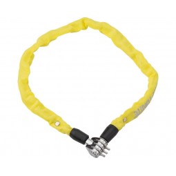 ZAPIĘCIE ŁAŃCUCHOWE KRYPTONITE KEEPER 465 NA SZYFR YELLOW 0,04CM X 65CM