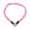 ZAPIĘCIE ŁAŃCUCHOWE KRYPTONITE KEEPER 465 NA SZYFR PINK 0,04CM X 65CM