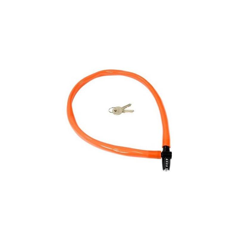 ZAPIĘCIE KRYPTONITE KEEPER 665 NA KLUCZ ORANGE 0,06CM X 65CM