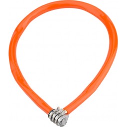 ZAPIĘCIE KRYPTONITE KEEPER 665 NA SZYFR ORANGE 0,06CM X 65CM