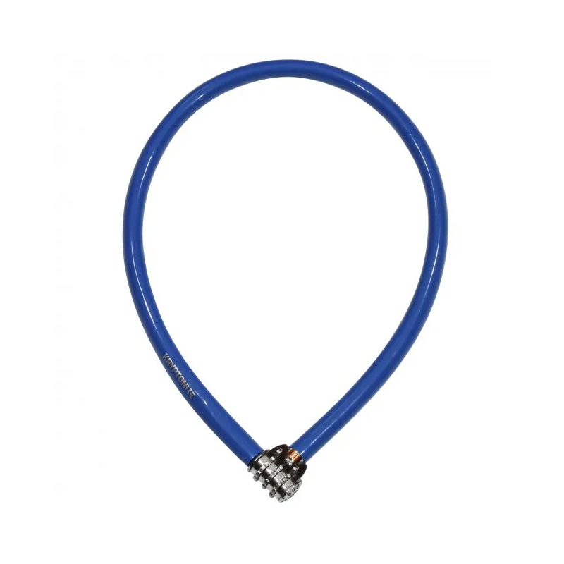 ZAPIĘCIE KRYPTONITE KEEPER 665 NA SZYFR BLUE 0,06CM X 65CM