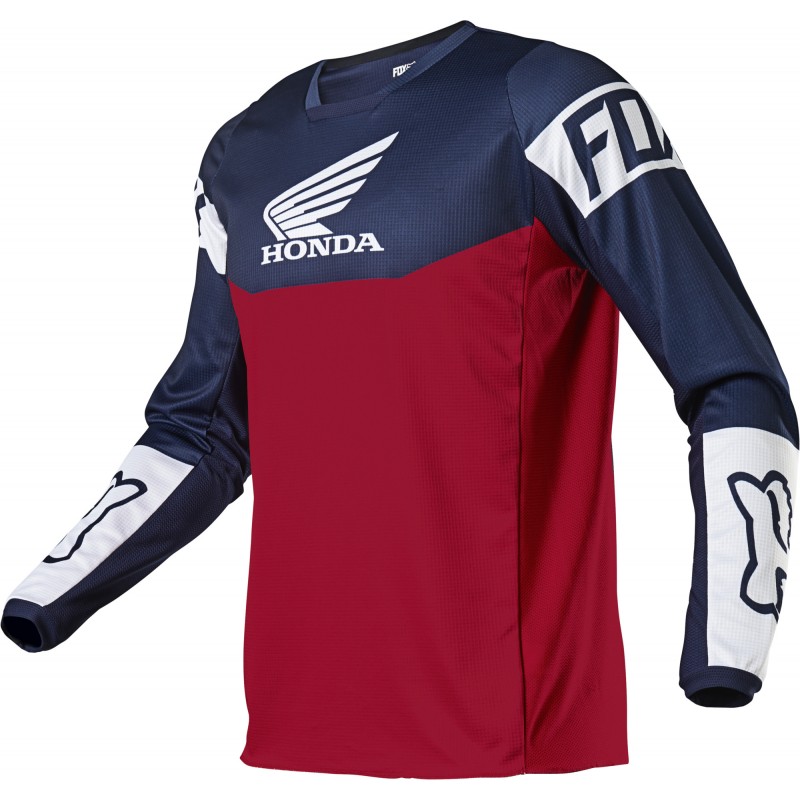 BLUZA FOX 180 HONDA NAVY/RED