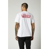 T-SHIRT FOX YOSHIMURA RACER PROFILE OPTIC WHITE