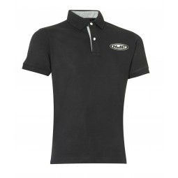 T-SHIRT POLO HJC BLACK