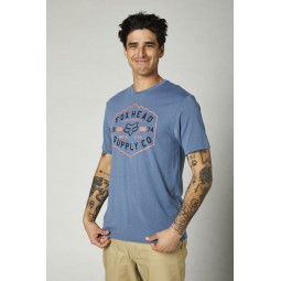 T-SHIRT FOX BACKBONE TECH MATTE BLUE