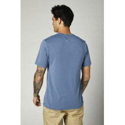 T-SHIRT FOX BACKBONE TECH MATTE BLUE