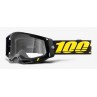 Gogle 100% RACECRAFT 2 ARBIS (Szyba Przezroczysta Anti-Fog, LT 88%-92% + 10 Zrywek) (NEW)