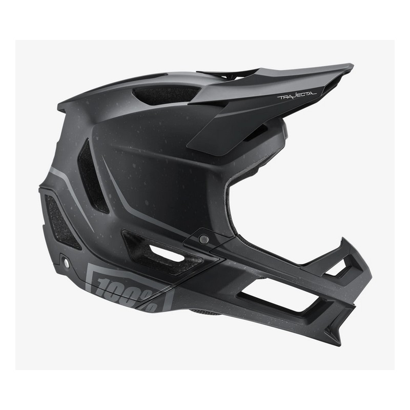 Kask full face 100% TRAJECTA Helmet w Fidlock Black