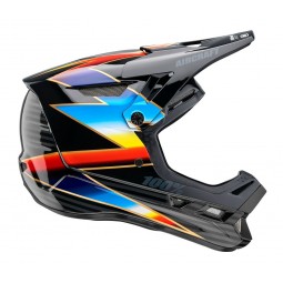 Kask full face 100% AIRCRAFT COMPOSITE Helmet Knox Black