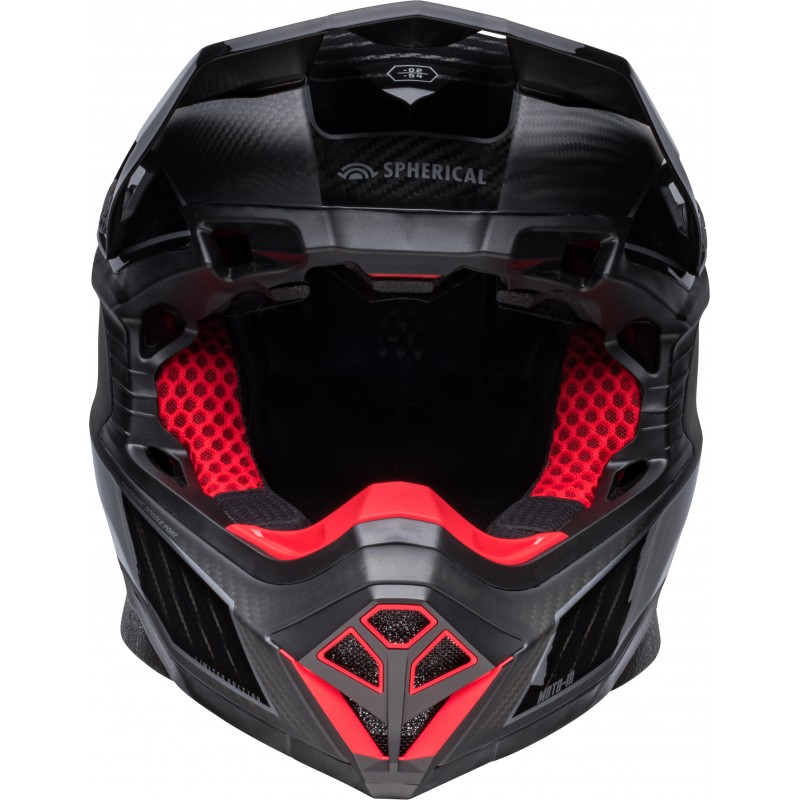 KASK BELL MOTO-10 SPHERICAL RHYTHM BLACK/SILVER