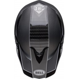 KASK BELL MOTO-10 SPHERICAL RHYTHM BLACK/SILVER