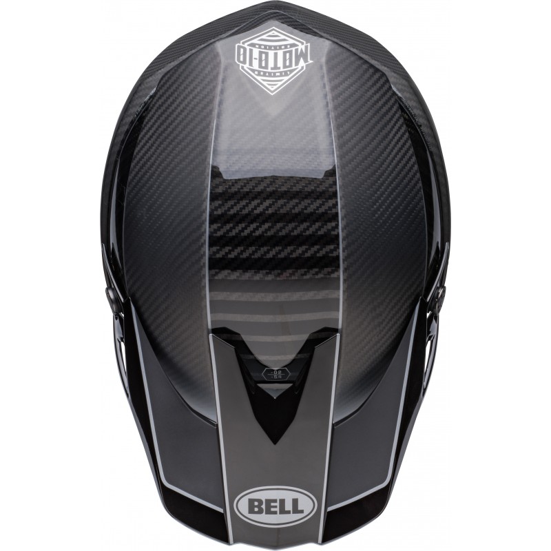 KASK BELL MOTO-10 SPHERICAL RHYTHM BLACK/SILVER