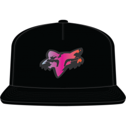 CZAPKA Z DASZKIEM FOX PYRE SNAPBACK BLACK