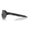Okulary 100% S2 Soft Tact Black - Smoke Lens (Szkła Czarne Smoke) (NEW 2021)
