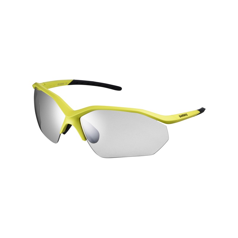 Okulary Equinox Mat Lime Yello Polarized Gray Red Mirror