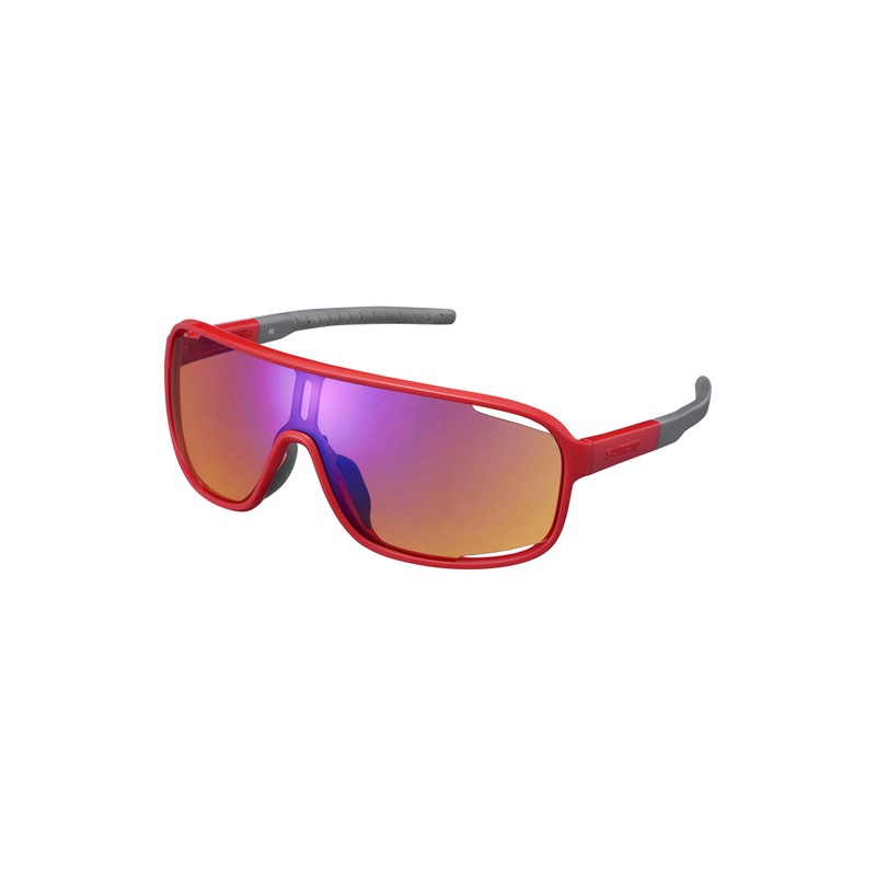 Okulary Technium Spice Red Orange Blue Mirror
