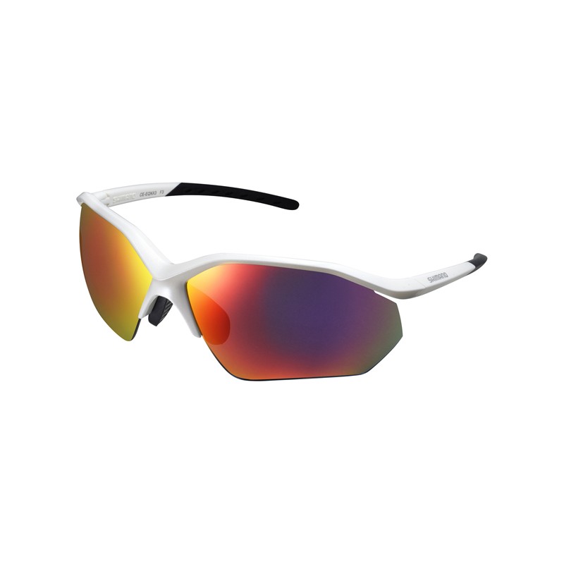 Okulary Equinox Met White Smoke Red Mirror