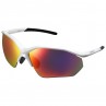 Okulary Equinox Met White Smoke Red Mirror