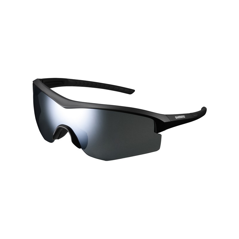 Okulary Spark Mat Black Smoke Silver Mirror