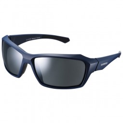 Okulary Pulsar Mat Navy Smoke Silver Mirror