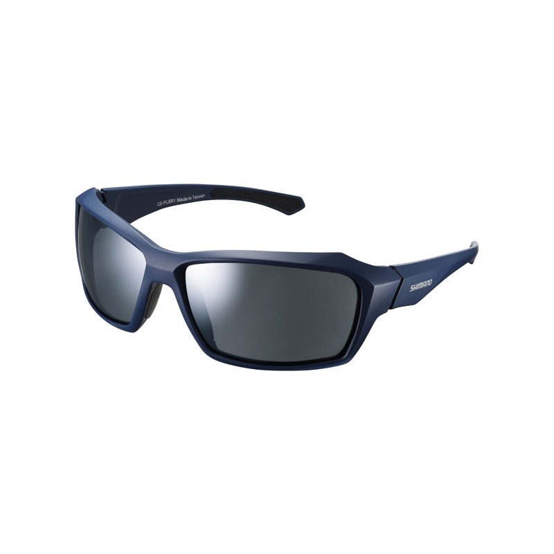 Okulary Pulsar Mat Navy Smoke Silver Mirror