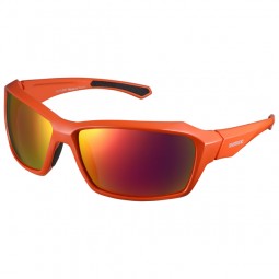 Okulary Pulsar Orange Smoke Red Mirror