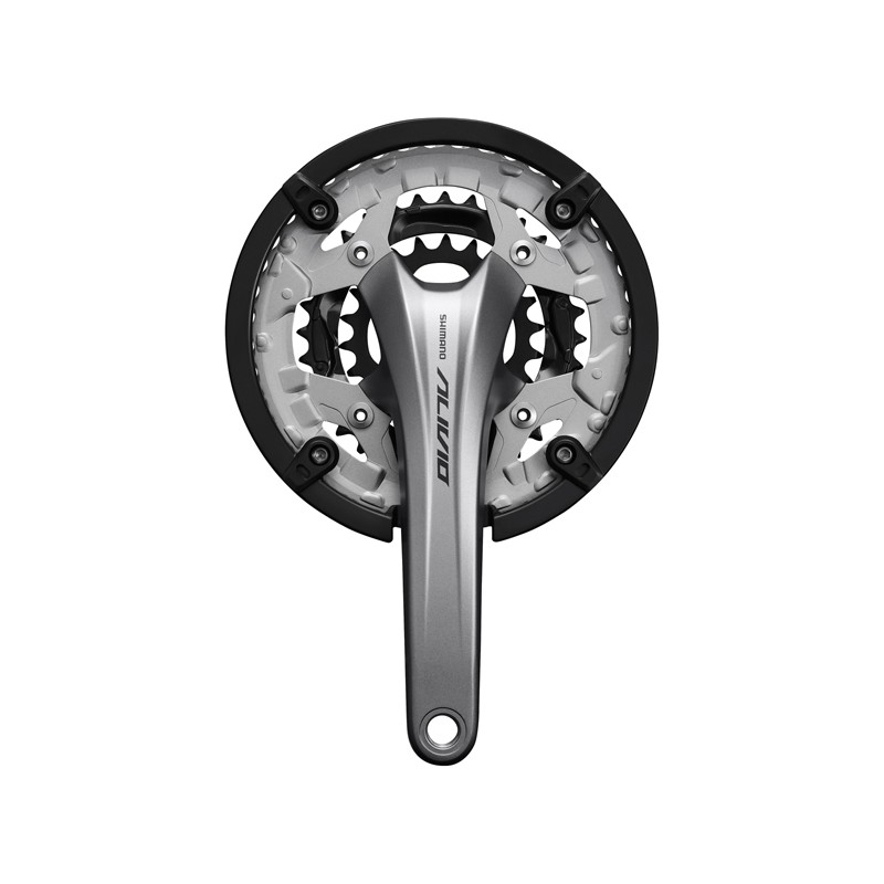 Mechanizm Korbowy 9rz Srebrny FC-T4060 48/36/26 175mm B/Łoż