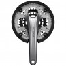 Mechanizm Korbowy 9rz Srebrny FC-T4060 48/36/26 175mm B/Łoż