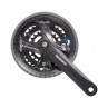 Mechanizm Korbowy 8rz Czarny FC-M361 42/32/22 170mm