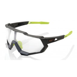 Okulary 100% SPEEDTRAP Soft Tact Cool Grey - Photochromic Lens (Szkła Fotochromatyczne) (NEW 2021)