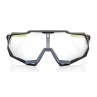 Okulary 100% SPEEDTRAP Soft Tact Cool Grey - Photochromic Lens (Szkła Fotochromatyczne) (NEW 2021)