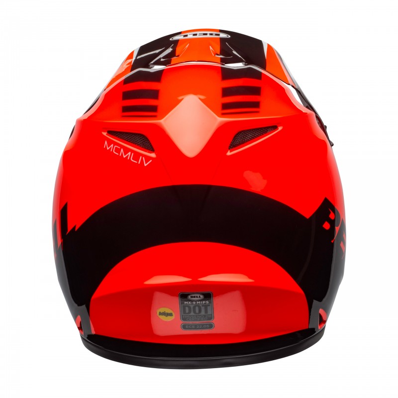 KASK BELL MX-9 MIPS DASH ORANGE/BLACK