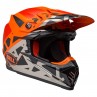 KASK BELL MOTO-9 MIPS TREMOR BLACK/ORANGE/CHROME