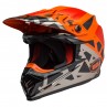 KASK BELL MOTO-9 MIPS TREMOR BLACK/ORANGE/CHROME