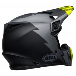 KASK BELL MX-9 MIPS STRIKE MATT GREY/BLACK/HI VIZ