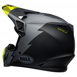 KASK BELL MX-9 MIPS STRIKE MATT GREY/BLACK/HI VIZ