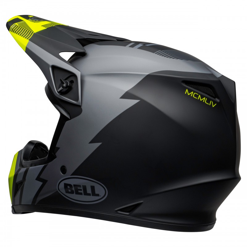 KASK BELL MX-9 MIPS STRIKE MATT GREY/BLACK/HI VIZ