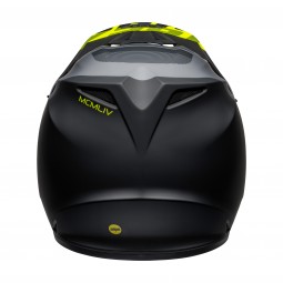 KASK BELL MX-9 MIPS STRIKE MATT GREY/BLACK/HI VIZ
