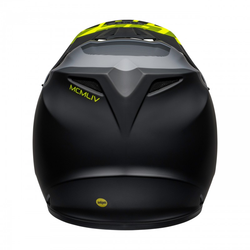 KASK BELL MX-9 MIPS STRIKE MATT GREY/BLACK/HI VIZ