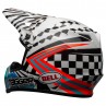 KASK BELL MX-9 MIPS TAGGER CHECK ME OUT GLOSS WHITE/BLACK