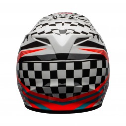 KASK BELL MX-9 MIPS TAGGER CHECK ME OUT GLOSS WHITE/BLACK