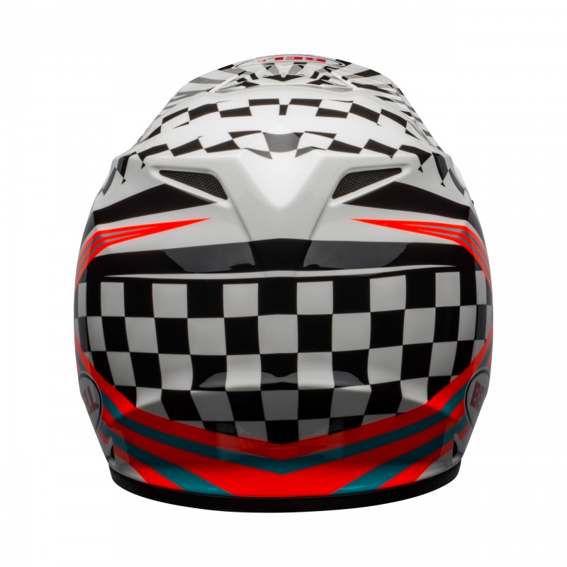 KASK BELL MX-9 MIPS TAGGER CHECK ME OUT GLOSS WHITE/BLACK