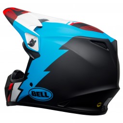 KASK BELL MX-9 MIPS STRIKE MATTE BLACK/BLUE/WHITE