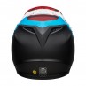 KASK BELL MX-9 MIPS STRIKE MATTE BLACK/BLUE/WHITE