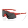 Okulary 100% SPEEDCRAFT XS Soft Tact Coral - Smoke Lens (Szkła Czarne Smoke, LT 12% + Szkła Przeźroczyste, LT 93%) (NEW)