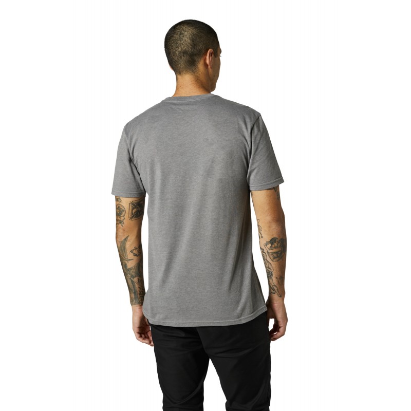 T-SHIRT FOX PYRE POCKET PREMIUM HEATHER GRAPHITE