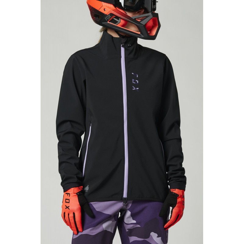 KURTKA FOX LADY RANGER FIRE BLACK/PURPLE