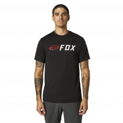 T-SHIRT FOX APEX TECH BLACK/RED