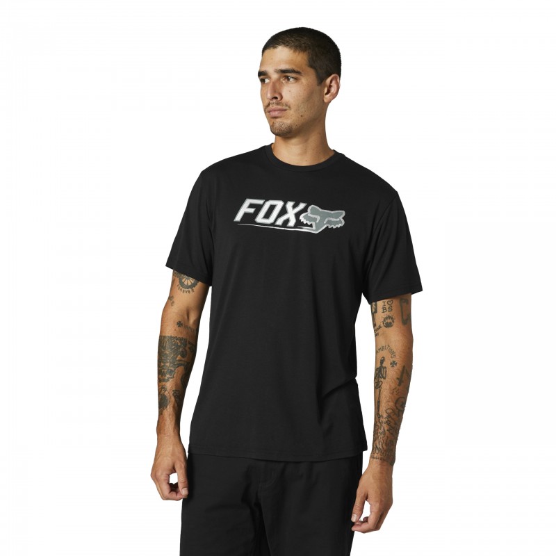 T-SHIRT FOX CNTRO TECH BLACK