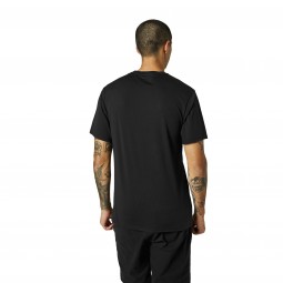 T-SHIRT FOX EMBLEM TECH BLACK